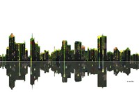 Memphis Tennessee Skyline BW 1 Fine Art Print