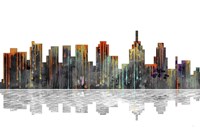 Philadelphia Pennsylvania Skyline BW 1 Fine Art Print