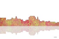 Augusta Maine Skyline 1 Fine Art Print