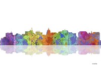Madison Wisconsin Skyline 1 Fine Art Print