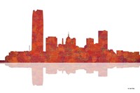 Oklahoma City Oklahoma Skyline 1 Fine Art Print