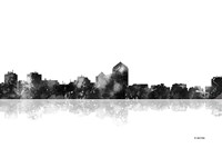 Albuquerque New Mexico Skyline BG 1 Fine Art Print