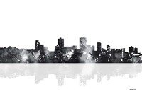 Anchorage Alaska Skyline BG 1 Fine Art Print