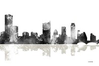 Austin Texas Skyline BG 1 Fine Art Print
