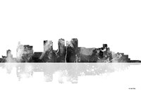 Birmingham Alabama Skyline BG 1 Fine Art Print