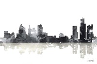 Boston Mass Skyline BG 1 Fine Art Print