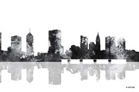 Columbus Ohio Skyline BG 1 Fine Art Print