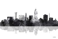 Lincoln Nebraska Skyline BG 1 Fine Art Print