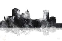 Montgomery Alabama Skyline BG 1 Fine Art Print