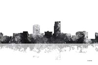 Omaha Nebraska Skyline BG 1 Fine Art Print