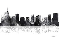 Orlando Florida Skyline BG 1 Fine Art Print