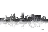 Portland Oregon Skyline BG 1 Fine Art Print