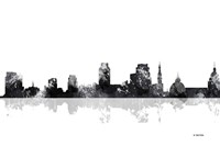 Sacramento California Skyline BG 1 Fine Art Print