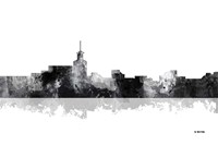 Santa Fe New Mexico Skyline BG 1 Fine Art Print