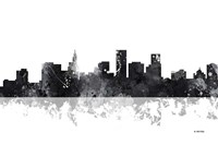 St Paul Minnesota Skyline BG 1 Fine Art Print