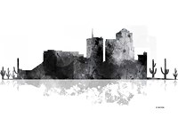 Tucson Arizona Skyline BG 1 Fine Art Print
