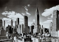 Midtown Manhattan NYC 1939 Fine Art Print