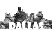 Dallas Texas Skyline BG 2 Fine Art Print