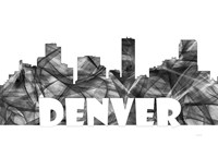 Denver Colorado Skyline BG 2 Fine Art Print