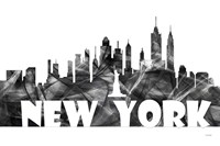 New York New York Skyline BG 2 Fine Art Print