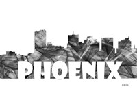 Phoenix Arizona Skyline BG 2 Fine Art Print