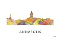 Annapolis Maryland Skyline Fine Art Print