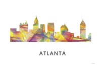 Atlanta Georgia Skyline Fine Art Print