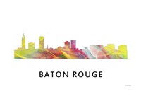 Baton Rouge Louisiana Skyline Fine Art Print