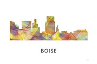 Boise Idaho Skyline Fine Art Print
