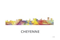 Cheyenne Wyoming Skyline Fine Art Print