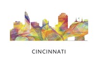 Cincinnati Ohio Skyline Fine Art Print