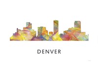 Denver Colorado Skyline Fine Art Print