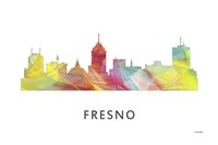 Fresno California Skyline Fine Art Print