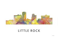 Little Rock Arkansas Skyline Fine Art Print