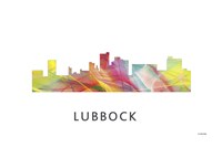 Lubbock Texas Skyline Fine Art Print