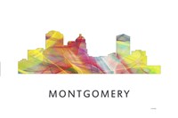 Montgomery Alabama Skyline Fine Art Print