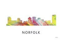 Norfolk Virginia Skyline Fine Art Print