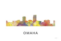 Omaha Nebraska Skyline Fine Art Print