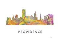 Providence Rhode Island Skyline Fine Art Print