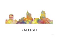 Raleigh North Carolina Skyline Fine Art Print