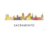 Sacramento California Skyline Fine Art Print