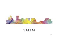 Salem Oregon Skyline Fine Art Print
