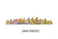 San Diego California Skyline Fine Art Print