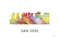 San Jose California Skyline Fine Art Print