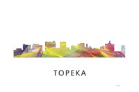 Topeka Kansas Skyline Fine Art Print