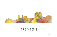 Trenton New Jersey Skyline Fine Art Print