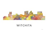 Witchita Kansas  Skyline Fine Art Print