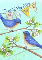 Home Blue Birds Fine Art Print