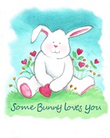 Some Bunny Loves You Fine Art Print