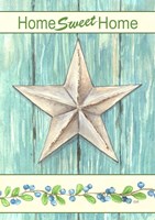 Blue Star Sweet Home Fine Art Print